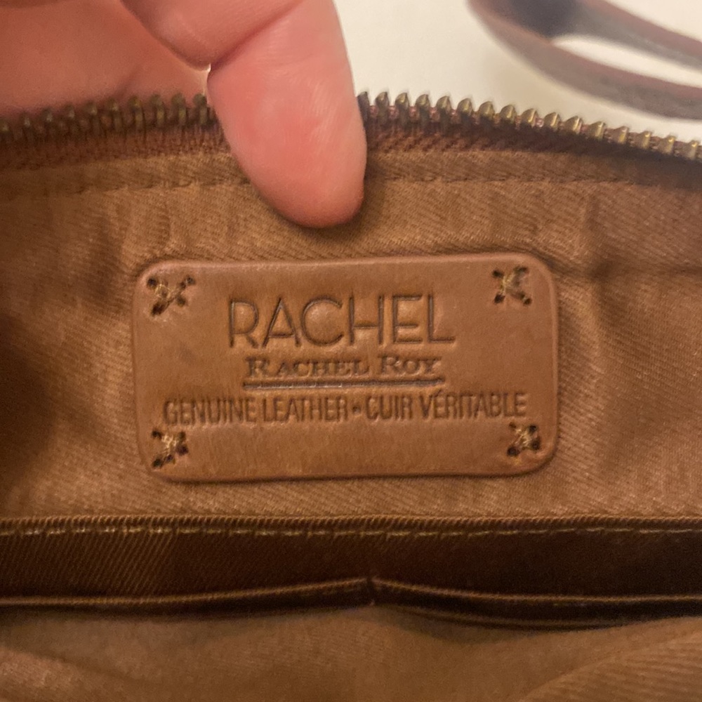 Buttery Soft Brown Leather Wristlet - Picture 4 of 4